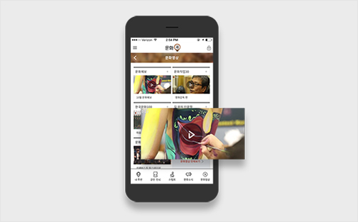 Pick culture news into media and card news!