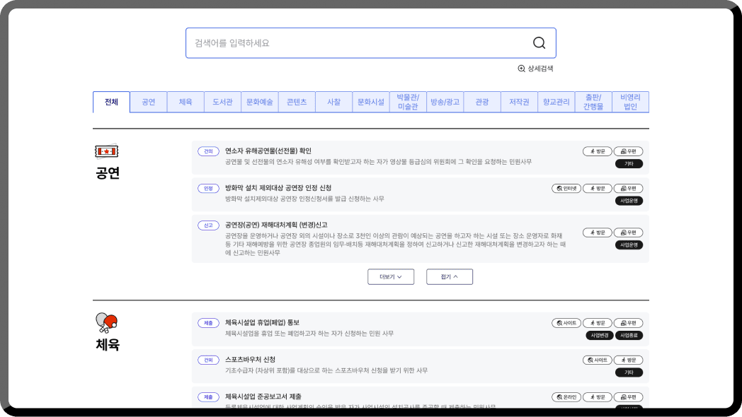 민원행정서비스